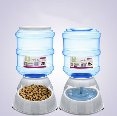 Cats Dogs Automatic Pet Feeder Drinking Water