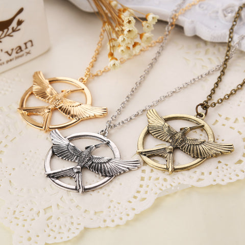 Necklace Mockingjay Animal Necklace Jewelry