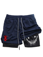 Men's 2-in-1 sports shorts