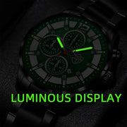 Luxury Calendar Quartz Wrist Watch