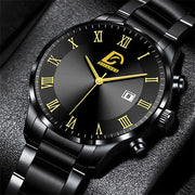 Business Casual Stainless Steel Quartz Wristwatch