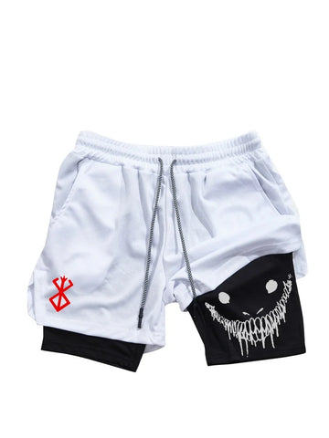 Men's 2-in-1 sports shorts