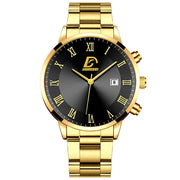 Gold Stainless Steel Watch