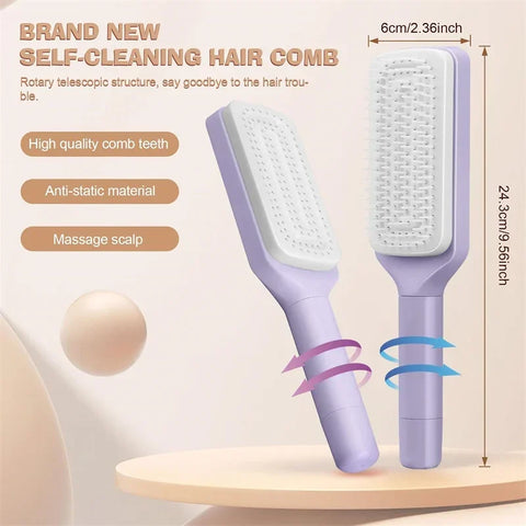 Retractable Hair Brush