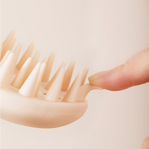 2-in-1 Silicone Shampoo Brush Hair Massage Comb